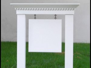 Custom post and panel signs orlando florida blank