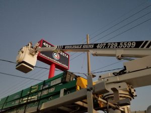 Orlando Florida sign installation